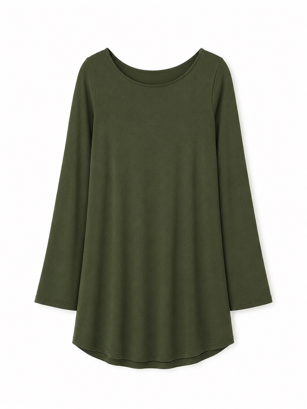 FP BEACH FREE PEOPLE ROSALIA LOW-BACK GREEN DUFFLE MINI DRESS SZ M NWOT - Picture 3 of 4